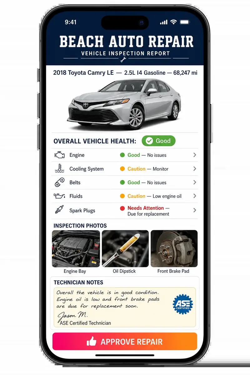 Automotive Service Writer / Service Advisor at Beach Auto Repair in Virginia Beach